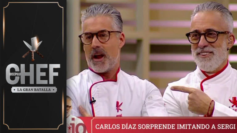 “¡¿Qué estás haciendo acá?!”: Carlos Díaz sorprendió a Sergi Arola con esta imitación