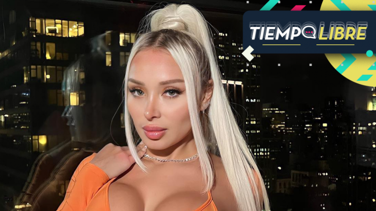 ¡Reaccionó furiosa! Estas son las cuestionadas fotos íntimas de Daniella Chávez posando con bandera chilena