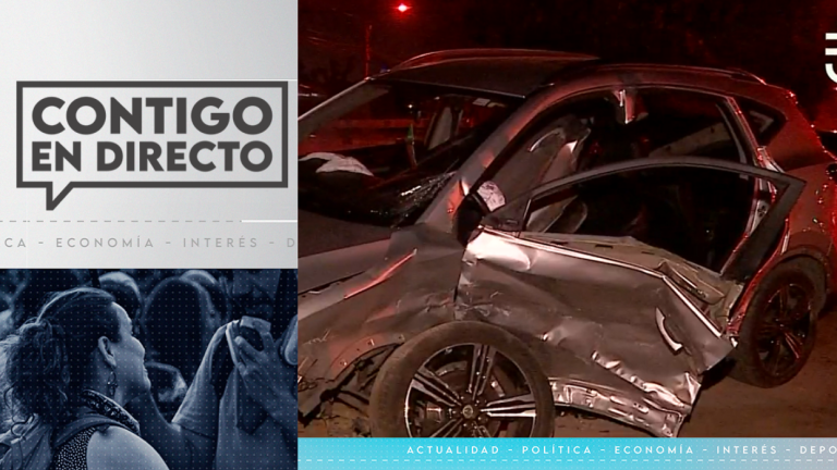 Persecución policial terminó en violento choque: Padre e hijo de 8 años resultaron heridos