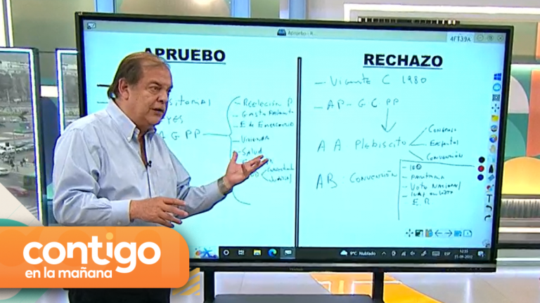 Francisco Vidal explicó los posibles escenarios de ganar el Apruebo o el Rechazo
