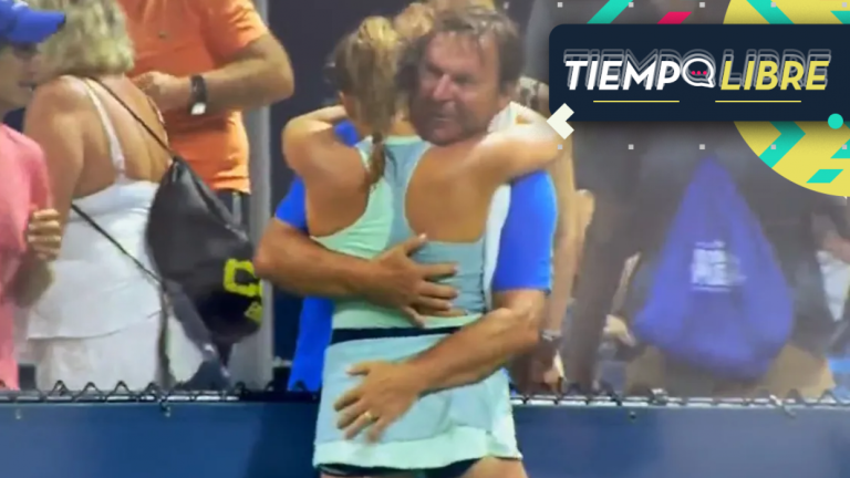 Polémica celebración entre padre y entrenador con tenista de 16 años indignó a los hinchas