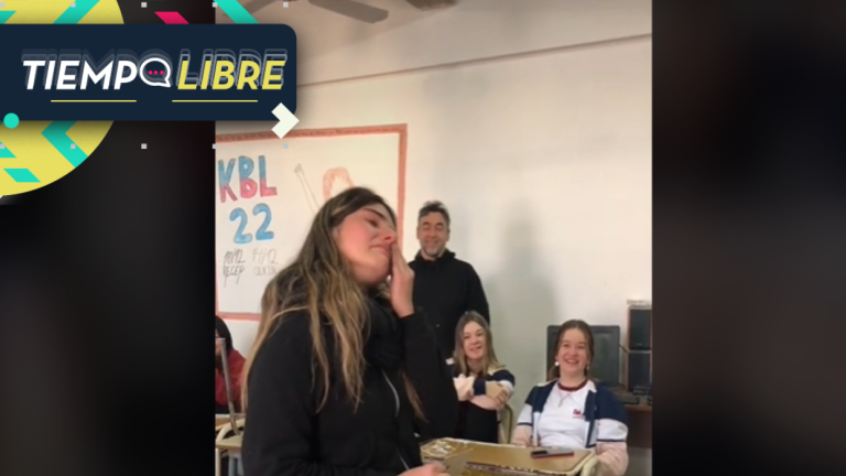 “¡Nos vamos, Belu!”: Estudiantes regalaron viaje de estudios a compañera que no lo podía pagar