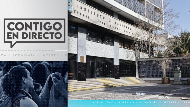 “Abrieron las puertas del liceo y salieron encapuchados”: Alumno del Instituto Nacional reveló detalles de la irrupción de alumnas al establecimiento