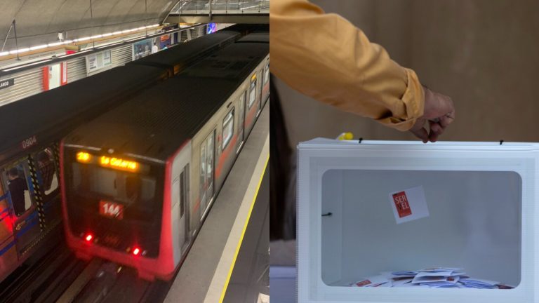 Estos son los servicios del transporte público que serán gratuitos durante el plebiscito de salida