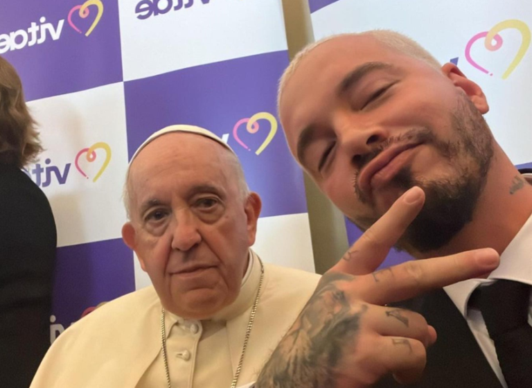 J Balvin tras encuentro con el papa Francisco en el Vaticano: 