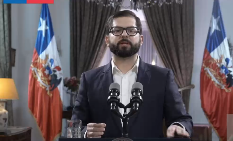 Pdte. Boric propone nuevo 