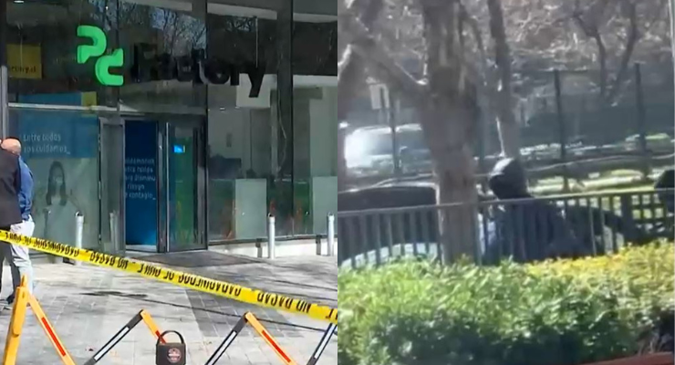 Robo a PC Factory: Las grabaciones del momento en que delincuentes se llevaron el botín