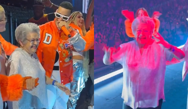 Se lo bailó todo: El emotivo momento en que Daddy Yankee compartió con una abuela en pleno concierto