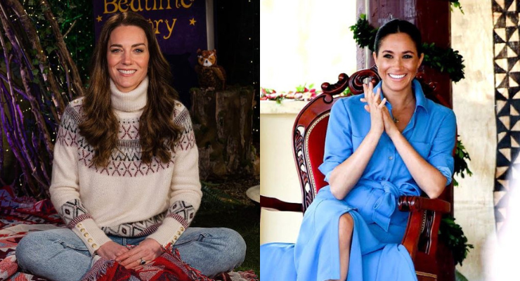 Por qué las duquesas Meghan y Catalina no acompañaron a los príncipes a ver a la reina Isabel II