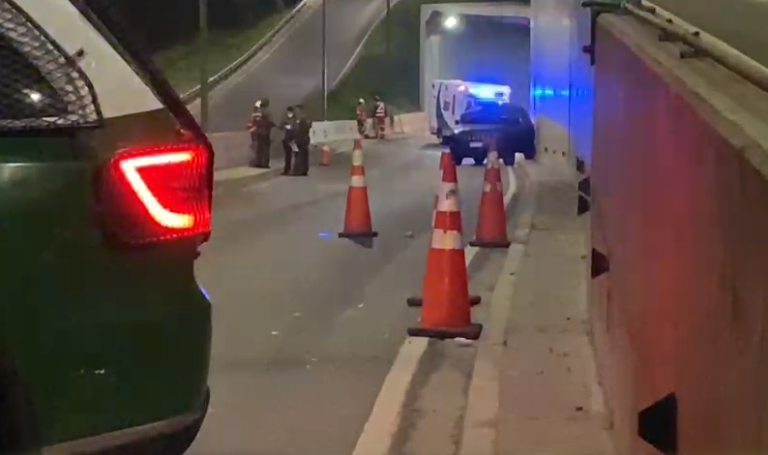 Hombre murió baleado tras sufrir encerrona en la Costanera Norte