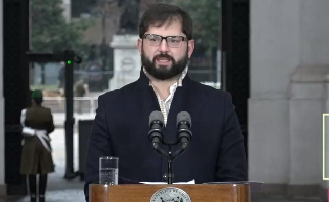 Pdte. Boric y plebiscito: 