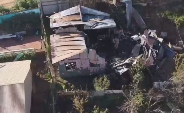 Tragedia familiar en campamento Felipe Camiroaga: Cuatro personas murieron tras voraz incendio