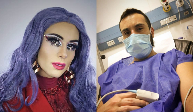 Destacado transformista chileno Luz Violeta se contagió con viruela del mono: 