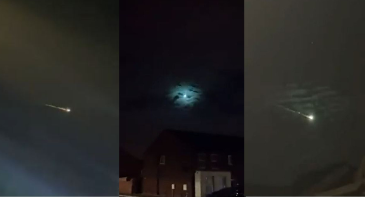 Ni meteoro ni cometa: Registran sorprendente bola de fuego en el cielo de Escocia