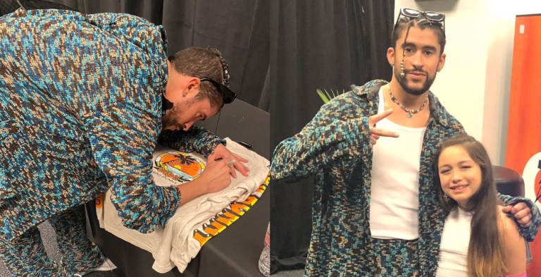 El generoso gesto de Bad Bunny con niña de 10 años que sobrevivió a un tiroteo escolar en Texas