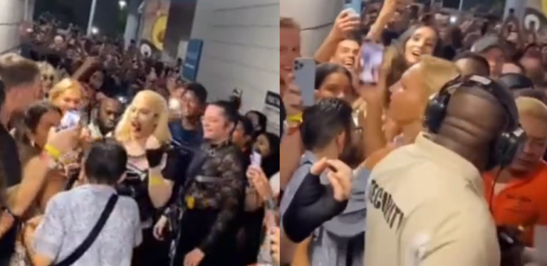 ¡No era ella! Guardia confunde a Lady Gaga con una imitadora mientras la 