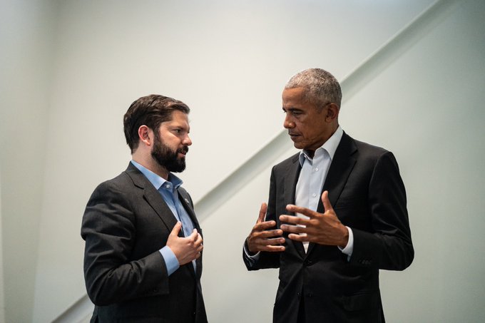 Pdte. Boric tras encuentro con Barack Obama: 