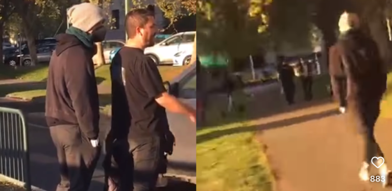 Chris Martin salió caminando del hotel y nadie lo notó: Fue a pasear al Parque Bicentenario