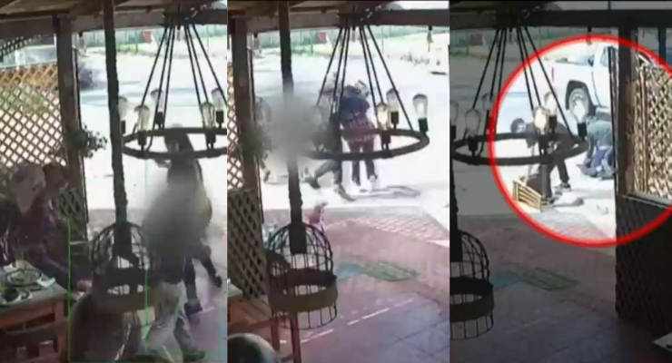 Delincuentes agarraron a familia que intentó huir de asalto, pero terminaron golpeados por los vecinos