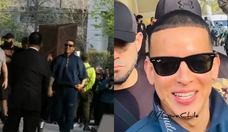 Daddy Yankee desató la locura total afuera del hotel: Fans derribaron vallas papales para saludarlo