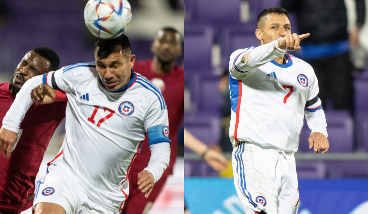 ¡Históricos por siempre! Gary Medel y Alexis Sánchez alcanzaron los 150 partidos con La Roja
