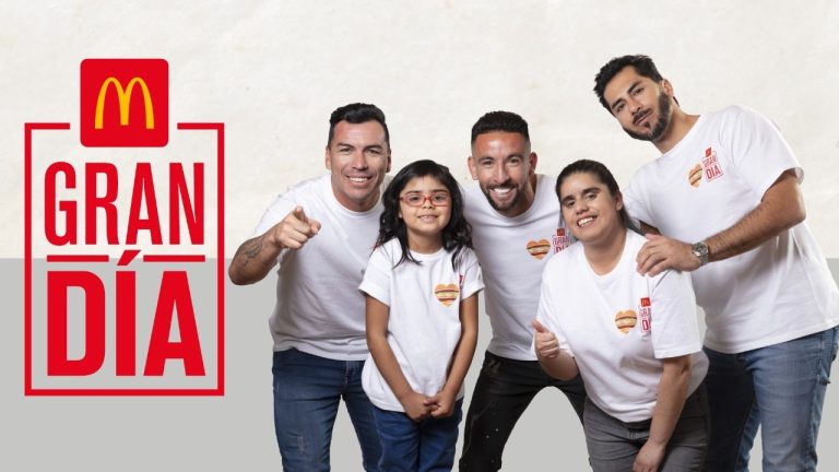 Esteban Paredes, Mauricio Isla y Johnny Herrera se suman a la campaña del Gran Día de McDonald’s