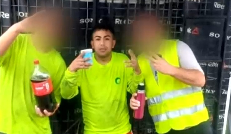 Recolector de basura está en riesgo vital tras ser atropellado por transportista escolar en Colina