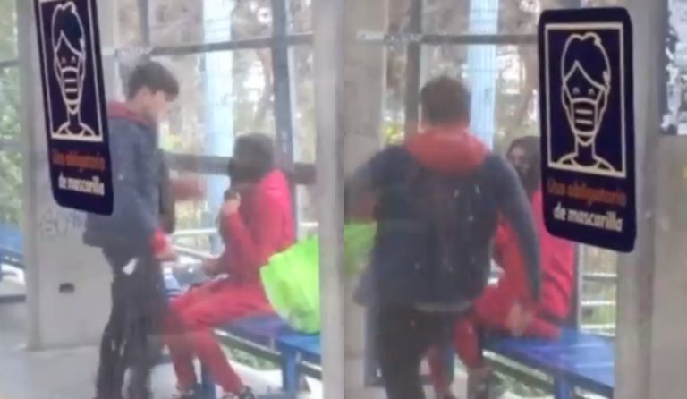 Preocupante situación en Metro de Valparaíso: Sujeto golpeó a su pareja y amenazó con arma a usuarios