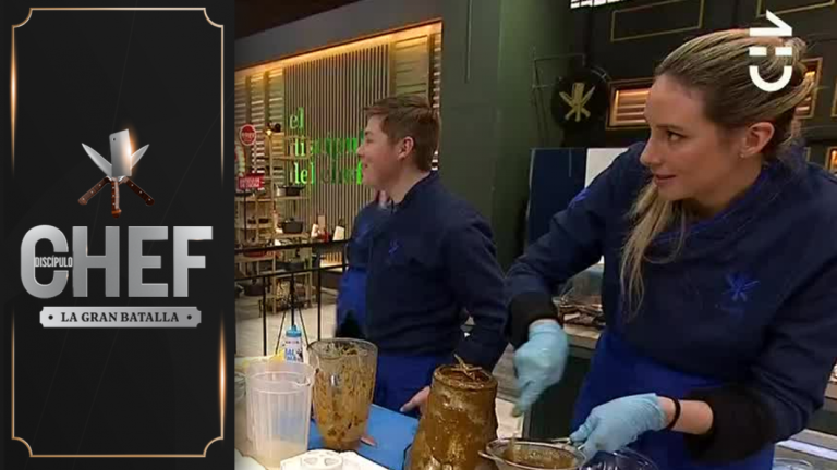 A minutos de terminar la competencia: Víctor Díaz abrió mal la licuadora y botó el puré que había preparado