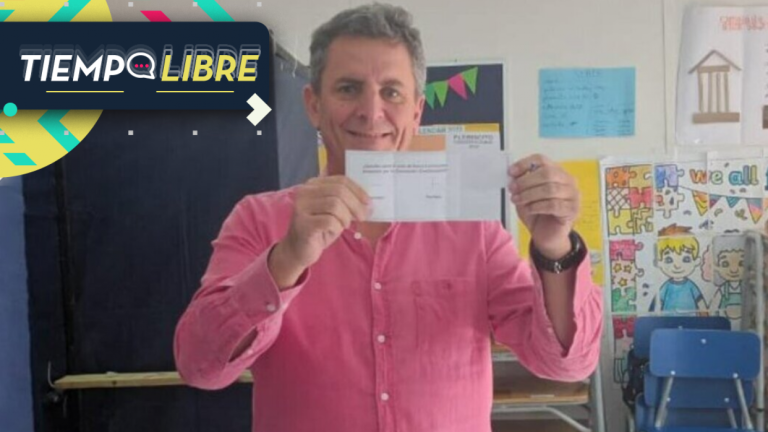 Arriesgaría multa: Gonzalo de la Carrera compartió fotografía de su voto en Plebiscito 2022
