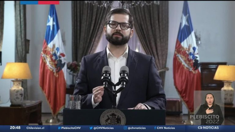 Nuevo itinerario constituyente: Presidente Boric reveló qué pasará tras triunfo del rechazo