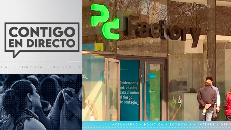 Con disparos al aire incluidos: Delincuentes se llevan más de 100 celulares de alta gama tras asaltar PC Factory de Las Condes