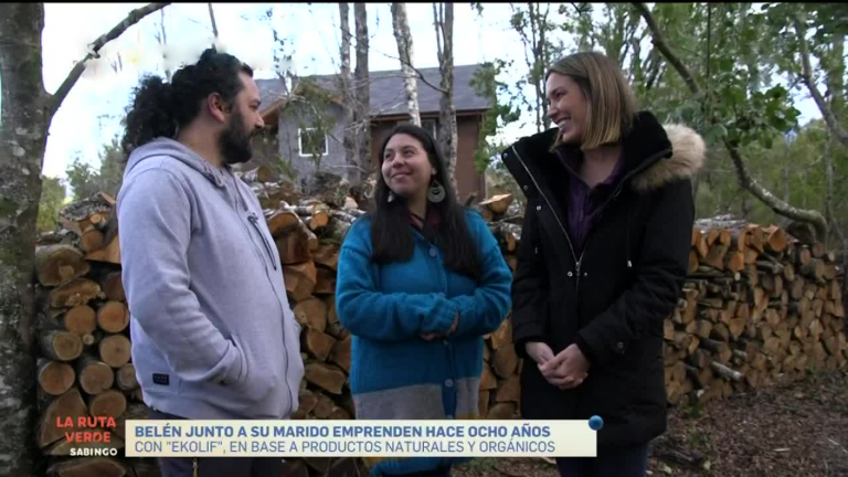 La Ruta Verde | Vanesa Borghi conoció cosmética natural y orgánica mapuche