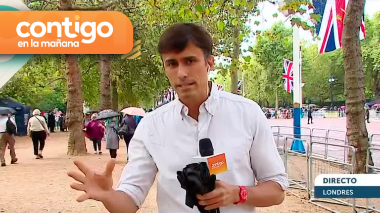 “Muchachos, no pueden estar acá”: Roberto Cox tuvo problemas para despachar desde el Palacio de Buckingham