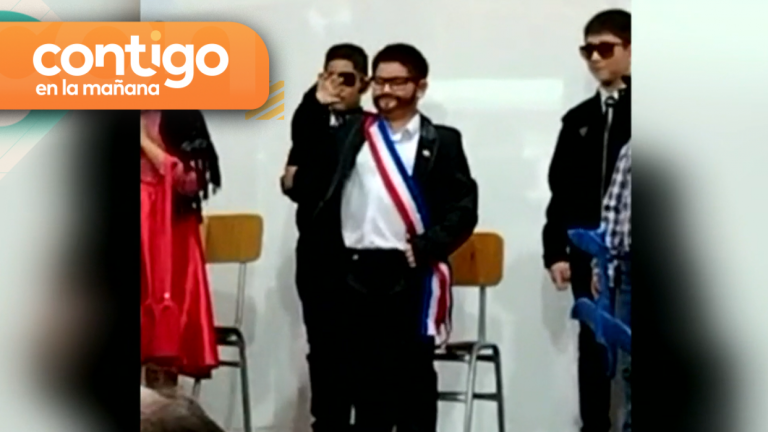 “Con vueltita incluida”: Niño causó furor en redes sociales con su imitación del Presidente Boric