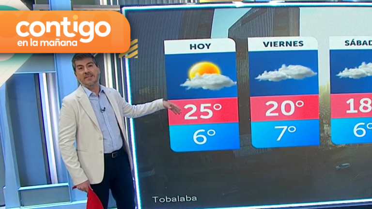 ¡Informe definitivo! Eduardo Sáez entregó los detalles del tiempo para estas Fiestas Patrias