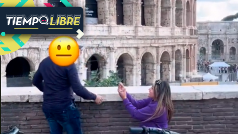 ¡Insólito! Mujer le pidió matrimonio a su pareja y él salió corriendo