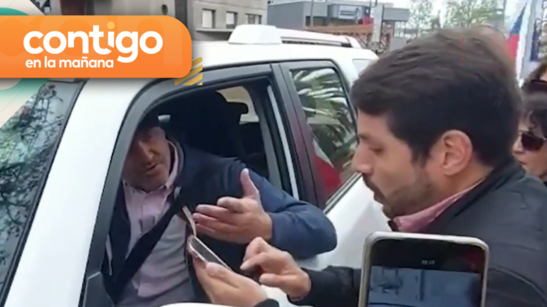 Tenso momento: Grupo liderado por “Pancho Malo” increpó a senador Javier Macaya