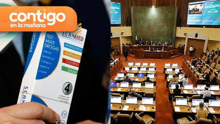 Este lunes se conocerán los resultados del test de drogas de parlamentarios