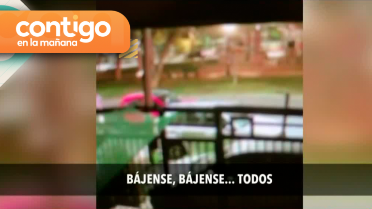 “¡Bájate, conch...!”: Impactante registro del intento de secuestro de un niño de ocho años en Maipú