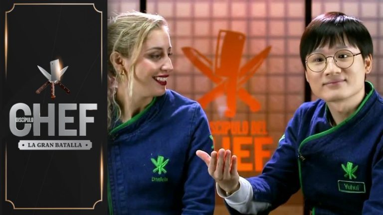 Yuhui Lee tiene problemas para entender al chef Ennio y a sus compañeros del equipo verde