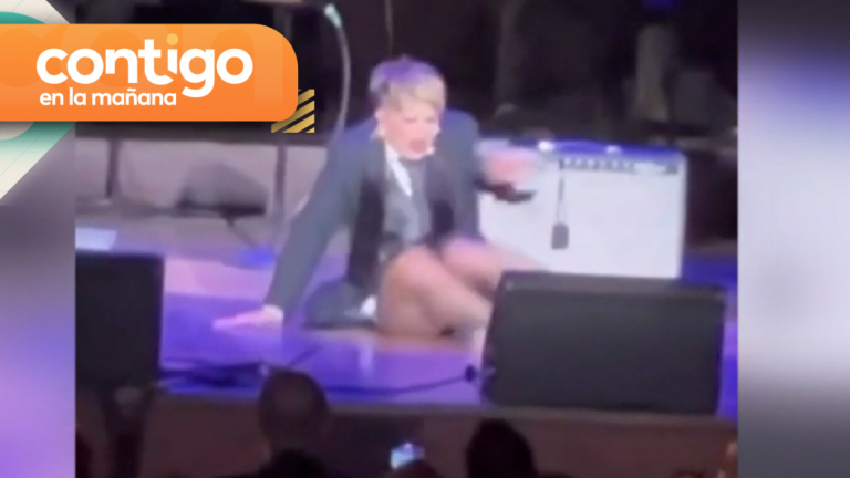 Alejandra Guzmán sufrió dolorosa caída en pleno show: Fue trasladada de urgencias
