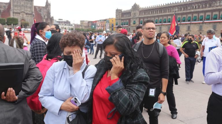 Confirman que no hay daños graves: Los registros que dejó el terremoto de magnitud 7,4 en México