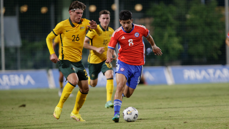 La Roja Sub-20 se impone con un 3-1 ante los australinos y le dan un respiro a Chile