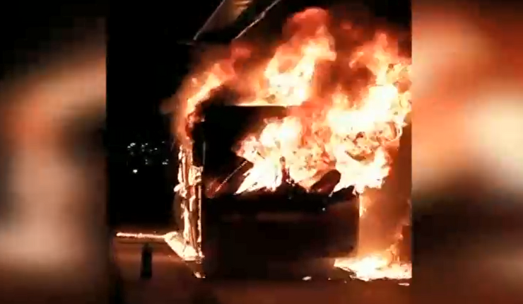 Quema de micro en Pedro Aguirre Cerda: ¿Cuáles son las penas a las que se enfrenta el autor del delito?