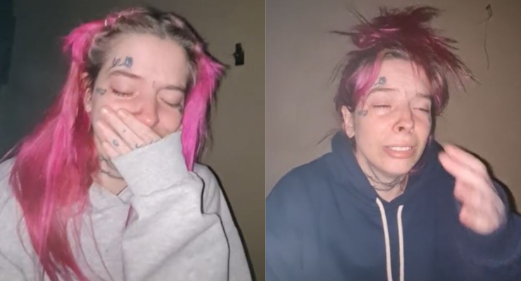 ¿Súplica o trolleo? El viral de joven que pide ser mantenida y rompe en llanto que divide a TikTok