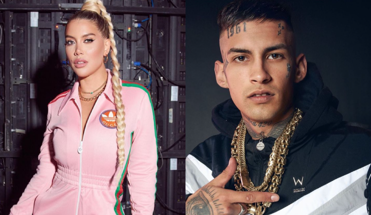 L-Gante oficializó su romance con Wanda Nara en la televisión argentina: 