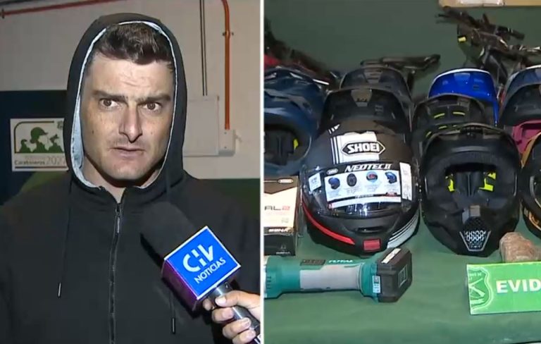 Millonario robo a tienda deportiva de Ignacio Casale: 