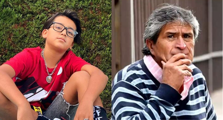 La emotiva despedida de Monito Vidal a su abuelo: 