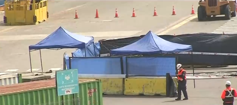 Trabajadora falleció tras ser atropellada por un grúa en el Puerto de Valparaíso